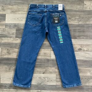 36x29 NWT Key Denim 5 Pocket Classic Traditional Jeans Men’s Blue Indigo FS3202